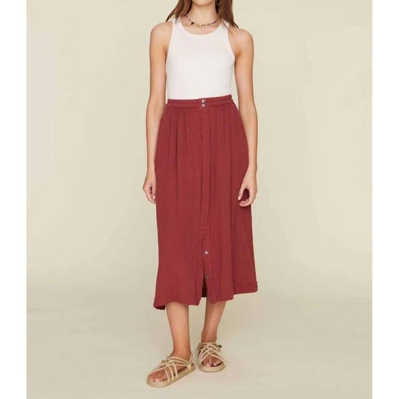 XiRENA Skirts New Xirena Serina Skirt In Terra Poshmark